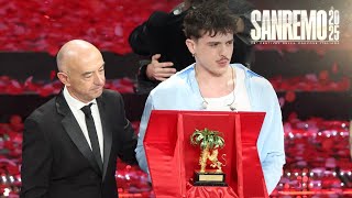 Sanremo 2025 - Olly è il vincitore del Festival di Sanremo 2025