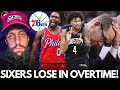 The Sixers LOSE AGAIN.  Rockets win in OVERTIME on a traveling back-to-back.  3-14 on the season...