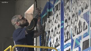 SPECIAL REPORT: Rusk County inmate turns pale jail walls into symbols of freedom