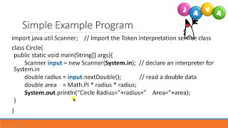 Data Input: Using Scanner Class as Input Stream Handler