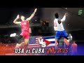 USA vs Cuba | VNL 2023 Anaheim Volleyball Highlights