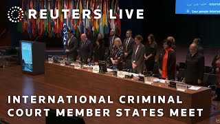 LIVE: International Criminal Court member states meet in The Hague