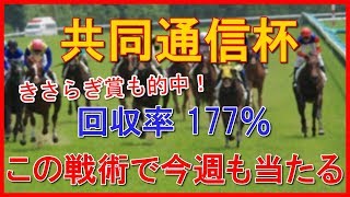 【競馬予想】共同通信杯　2018　回収率177%　今週も本線20倍以上！この馬券術で当てる！