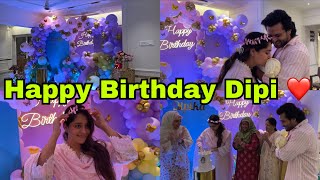 Dipi’s First Birthday As A Mom |This One Is Very Special | Birthday celebration |Shoaib Ibrahim|vlog