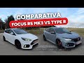 🚗Comparación FORD FOCUS RS MK3 VS HONDA TYPE R🙌