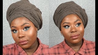 Subtle Blue | Full Face Makeup Tutorial | Brown Skin | WOC friendly | Bubs Bee