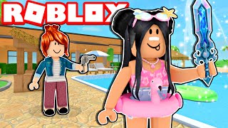 ¡COMPRANDO LAS NUEVAS ARMAS DE MURDER MYSTERY 2! 😱 / MICHI ROBLOX