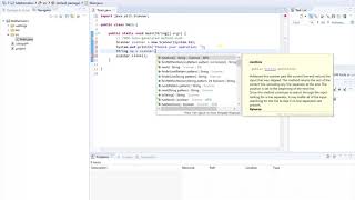 Java Math project on Eclipse, part 1