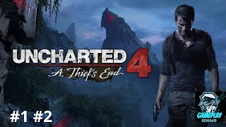 UNCHARTED 4 - LIVE GAMEPLAY PS4 - CAPÍTULO #1 e #2 / INSCREVA-SE NO CANAL / #UNCHARTED4