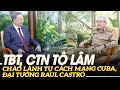 Tổng Bí thư, Chủ tịch nước Tô Lâm chào Lãnh tụ Cách mạng Cuba, Đại tướng Raul Castro| VOVTV