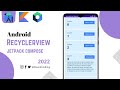 RecyclerView using Jetpack Compose | LazyColumn | Jetpack Compose | 2023