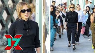 Jennifer Lopez Is Fed Up With Growing Crowd While Looking Flawless At Gucci