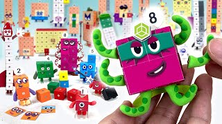 Easy DIY Numberblocks Toys - Magnetic Poseable Figures (Instructions for 1-30)