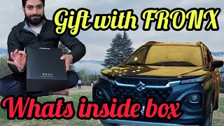 First video | Gift box with Maruti FRONX | Un-boxing gift pack | #fronx2024 #fronxsigma #gift