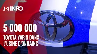 L’usine Toyota d'Onnaing fête sa 5 000 000ème Yaris