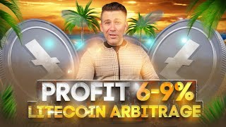 Crypto Arbitrage | New Strategy Trading Litecoin | Profit +9% | June 2024 | Arbitrage Trading