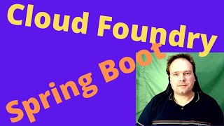 Spring Boot Cloud Foundry Up And Running
