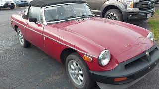 1977 MG MGB convertible