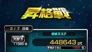 【Sガンロワ】【イベント】【昇格戦(β)】2日目の結果！【HERO GAMES】