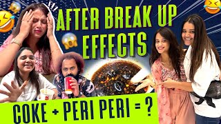 After Breakup Effects - Coke 🥤+ Peri Peri🍟 = ?🙆🏻‍♀️| Movie Time 📽️ | Nisarga @Gobbra @Divya_vasantha