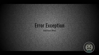 Error PHP~ Undefined Offset