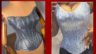 How to draft an OVER BUST CORSET premium over bust