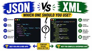 JSON vs XML: Which One Should You Use? | JSON Format | XML Format