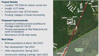 Virtual Public Meeting – 2023-2026 Rural Transportation Improvement Program – Lufkin District