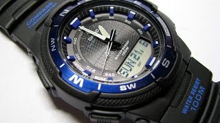 Casio SGW-500H  Analog Digital Compass Thermometer Multi Function Watch