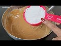 बिना बेक किये बिना कोको पाउडर के चॉकलेट केक बनाये 3 चीज़ो से parle g coffee cake no oven recipe