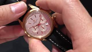 18k RG BREITLING TRANSOCEAN B01