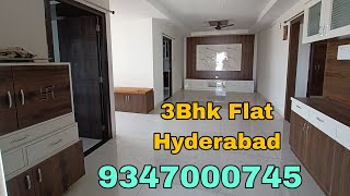 1475 Sft East Facing 3Bhk Deluxe Flat For Sale || Hyderabad || Lb Nagar || 9347000745 ||