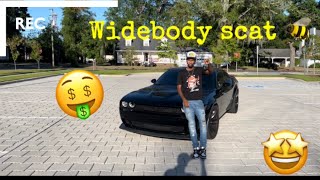 Taking delivery of my new widebody scat pack 🐝 at age 20 😱‼️🤑