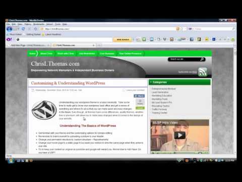 Wordpress Basics Youtube Wordpress Basics Youtube