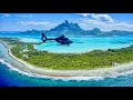 Bora Bora Helicopter Tour | Most beautiful island in the world