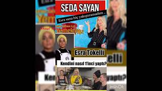 #shorts #short #yemekteyiz Seda Sayan yemekteyiz'de Esra tokelli nasil kendini 1'inci yaptı??