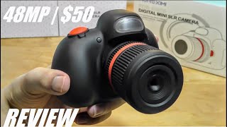 REVIEW: MoreXimi Digital Camera for Kids (48MP) - Cute Mini DSLR Design