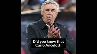 Did you know that Carlo Ancelotti ... #Football #UCL #Shorts