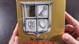 The Legend of Zelda (NES) Unboxing and FIRST IMPRESSIONS [4K]