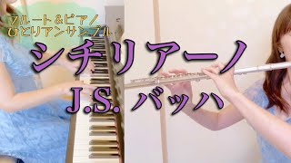 シチリアーノ　／J.S. バッハ　フルート＆ピアノ　ひとりアンサンブル