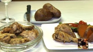 Chef Julio Rodriguez Cooks Spicy Jerk Chicken \u0026 Patitas con Garbanzos