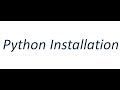 Python Tutorial - Python Installation