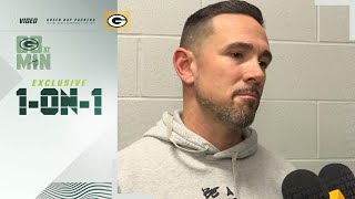 Matt LaFleur 1-on-1: 'We got to finish this thing out right'