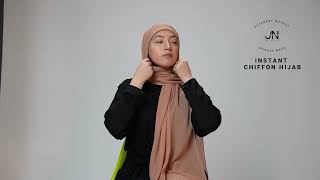 Discover the Jolie Nisa Premium Chiffon Hijab with Non-Slip Jersey Cap | Elegant \u0026 Comfortable!