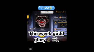 This week guild glory🗿☠️🍷. #shorts #freefire #gaming @JE-MODE-eSports