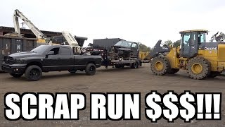 WE MADE BIG TIME $$$$ BY SCRAPPING THIS CUMMINS DODGE RAM TRUCK!!!