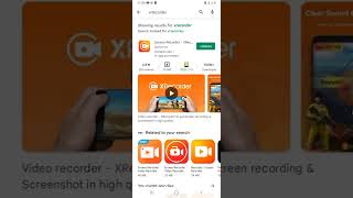 the best way to screen record (XRecorder)