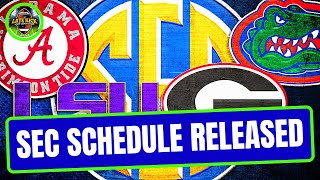 SEC Schedule Release - Rapid Reaction (Late Kick Cut)