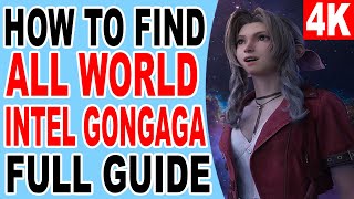 FF7 Rebirth How to Find All World Intel Locations in Gongaga Region - Final Fantasy 7 Rebirth