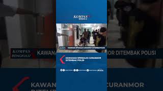 Kawanan Spesialis Curanmor Ditembak Polisi #bengkulu #polisi #pencurian #motor